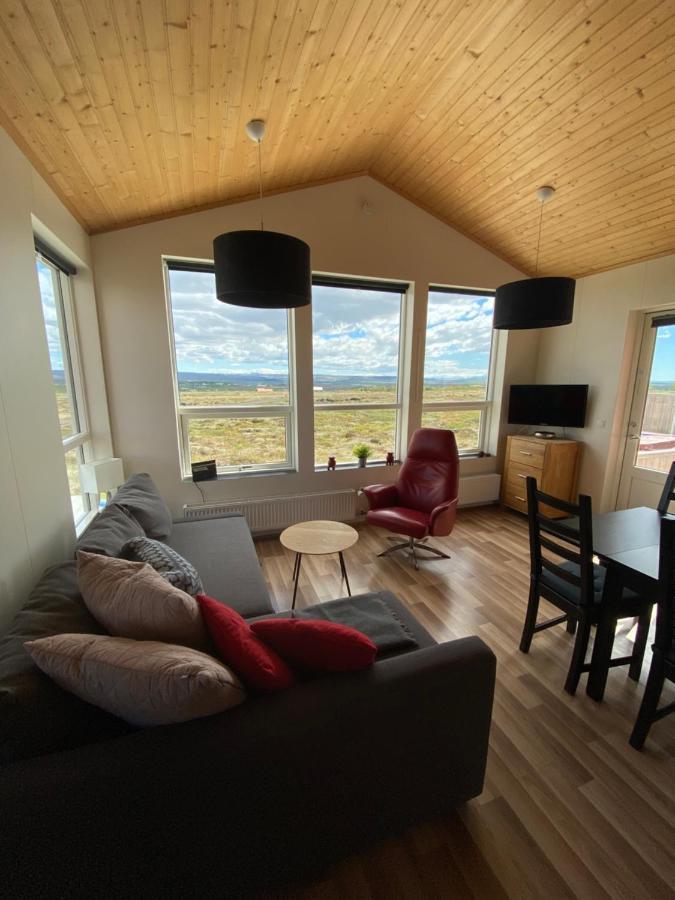Blue View Cabin 1A With Private Hot Tub Reykholt  Exterior photo