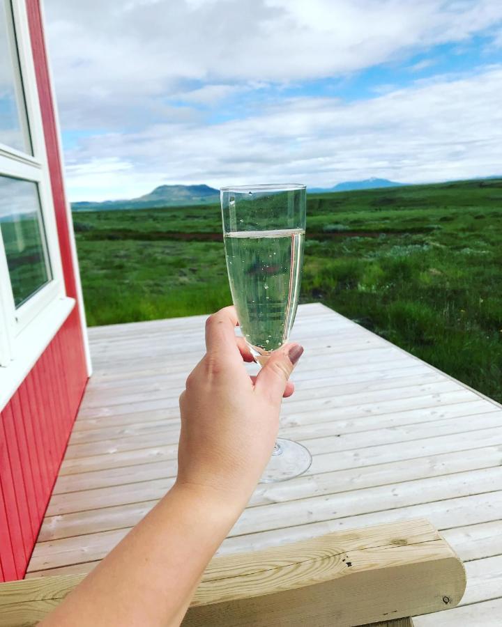 Blue View Cabin 1A With Private Hot Tub Reykholt  Exterior photo